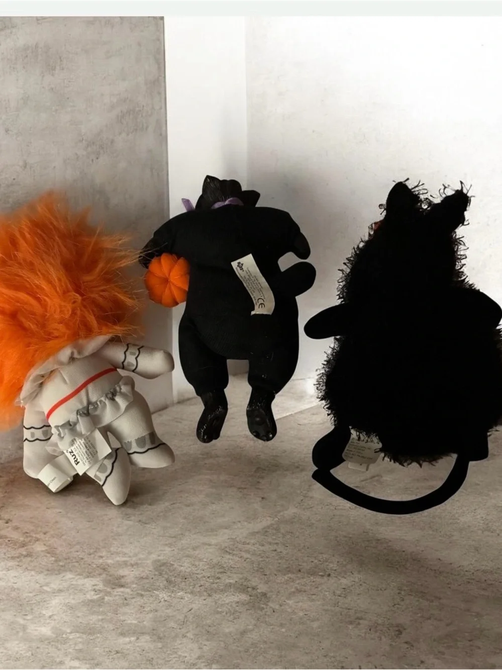 Plush Halloween decor